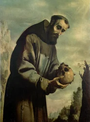 Saint François en méditation