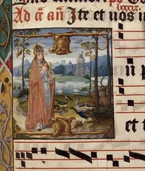 MS.41.f.84r Dieu entouré d