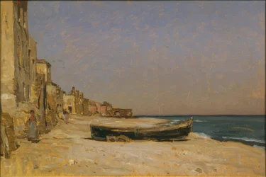Village au bord de la Méditerranée