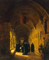 Abélard dans le cloître