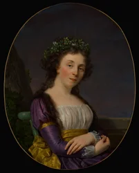 Portrait de Marie-Louise Joubert, née Poulletier de Perigny
