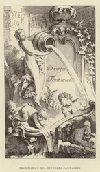 Frontispice des Diverses Fontaines (gravure)