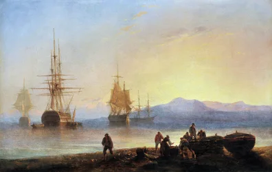 Sœurs et navires en Méditerranée
