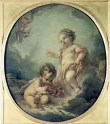 Christ et Jean-Baptiste enfants