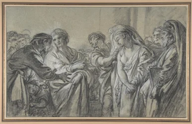 Le Christ et la femme prise en flagrant délit d