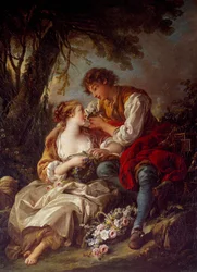 La cage, 1763. H. 0,93 x 0,73 m