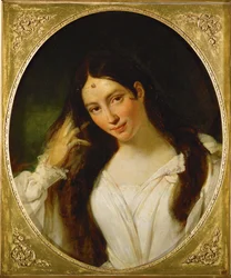 La chanteuse Maria de la Felicidad Garcia, dite Malibran, dans le rôle de Desdemona ... - La chanteuse Maria de la Felicidad Garcia, dite Malibran, dans le rôle de Desdemona ...