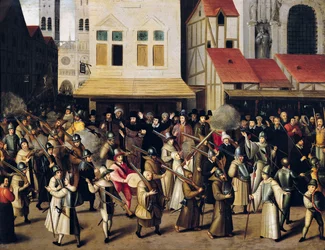 Procession de la Sainte Ligue en 1590