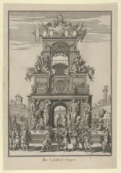Arc de triomphe érigé en l