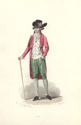 Dandy, époque de Marie-Antoinette
