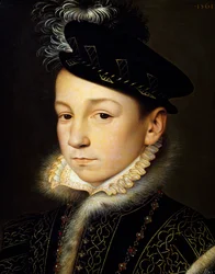 Portrait de Charles IX de Valois, roi de France