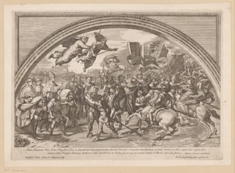Rencontre entre le pape Léon Ier le Grand et Attila le Hun