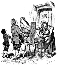 Illustration pour le Roman Comique de Paul Scarron : Joueur d