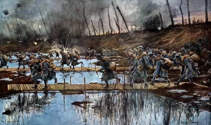 Première Guerre mondiale (1914-1918) : « Le passage de l