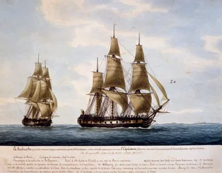 Navires Recherche et Espérance, employés par Antoine Bruny d