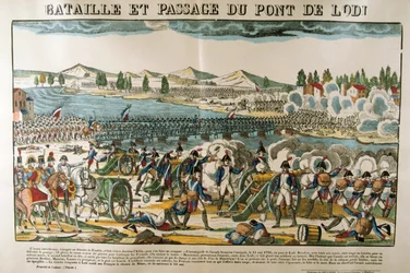 Bataille et traversée du pont de Lodi, 11 mai 1796