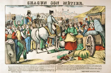 Le retour de Napoléon à Paris depuis l