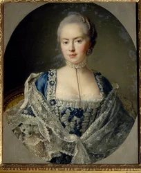 Portrait de la princesse Daria Petrovna Saltykova