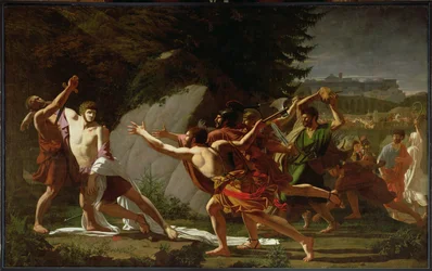 La mort de Caius Gracchus (v. 159-121 av. J.-C.), 1792-97
