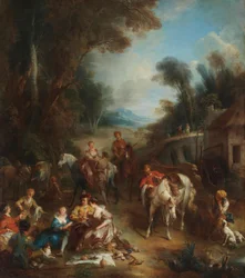 Une partie de chasse