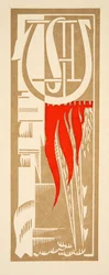 Illustration graphique de Prométhée Enchaîné par Eschyle, pub. 1941