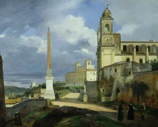 Trinité des Monts et la Villa Médicis, Rome