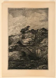 Paysage rocheux