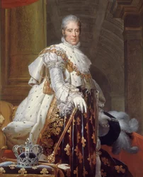 Portrait de Charles X en costume sacré, c.1825