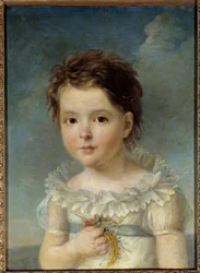 Portrait de la reine Hortense de Beauharnais enfant
