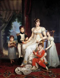 Portrait de Marie-Annonciade dite Caroline Bonaparte