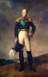 Portrait du tsar Alexandre Ier de Russie, 1817