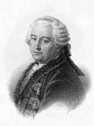 Portrait de Claude-Adrien Helvétius (1715-1771), écrivain et philosophe français