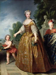 Portrait de Marie Leczinska (1703-68) après 1725