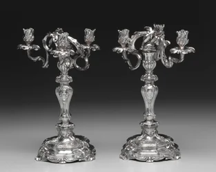 Candélabre, 1757-1758