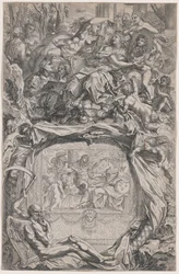 La France Couronnée par la Victoire par Louis XIV