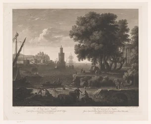 Vue de la côte près de Naples (A View near Naples / Vue des Environs de Naples)