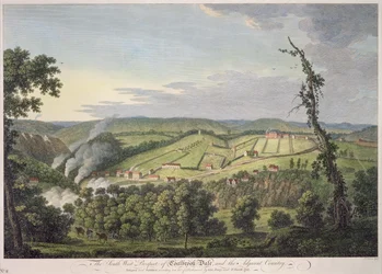 Perspective sud-ouest de Coalbrookdale