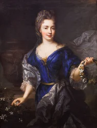 Portrait de Marie-Anne de Bourbon, princesse de Conti, 1690 (huile sur toile)