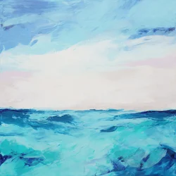 Les vagues calmes de l