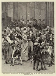 Le Bal costumé des enfants à la Mansion House, donné par le Lord Maire et la Lady Mayoress