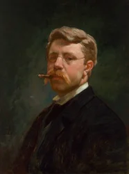 Autoportrait de Frank Duveneck