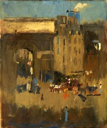 Porte St. Martin et Enterrement