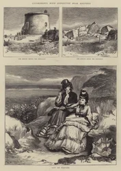 Expériences avec du coton-poudre près de Hastings