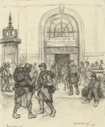 Permissionnaires, 1917