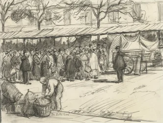 La ligne de beurre, 1917