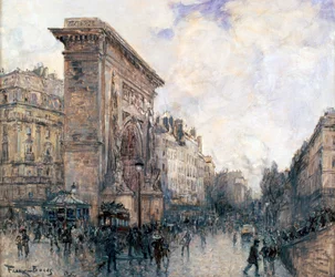 Arc de Triomphe de la Porte St-Denis, Paris
