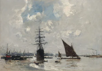 Navires sur la Tamise