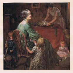 Mme Micawber et famille