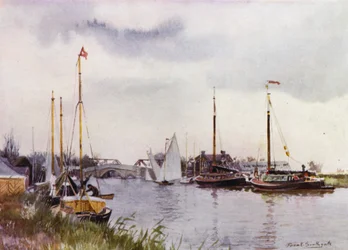 Norfolk Broads : À Potter Heigham