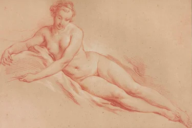 Boucher - Nu féminin allongé